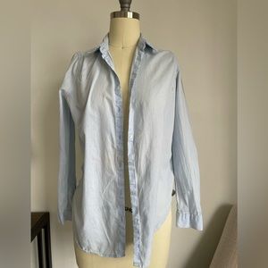 H&M Divided Blue Collar Shirt